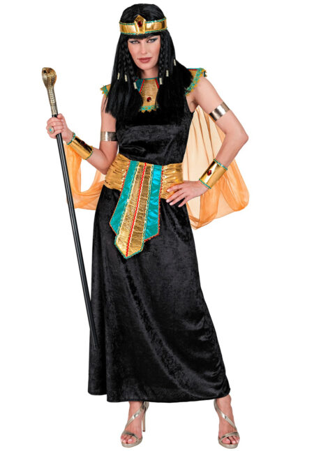déguisement de cléopatre, costume de cléopatre, déguisement égyptienne, Déguisement Cléopatre, Reine Egyptienne, Noir et Doré