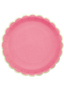 ASSIETTES-JETABLES-ROSE-BONBON-913