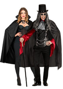 cape noire halloween, cape halloween adulte,
