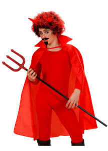 cape rouge pour enfant, cape rouge, cape diable