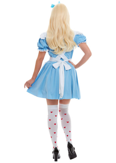 déguisement alice, déguisement alice au pays des merveilles, costume alice, déguisement dessin animé, costume d'Alice, déguisement alice femme, Déguisement Alice, avec Tablier Cartes