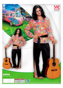 déguisement de hippie homme, déguisement hippie années 60