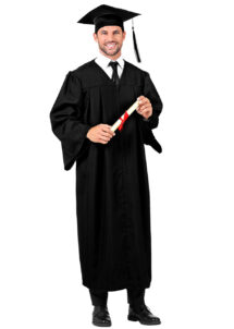 déguisement lauréat, déguisement de diplômé, coiffe d'étudiant, costume de diplômé, Déguisement d’Etudiant Diplômé, Lauréat