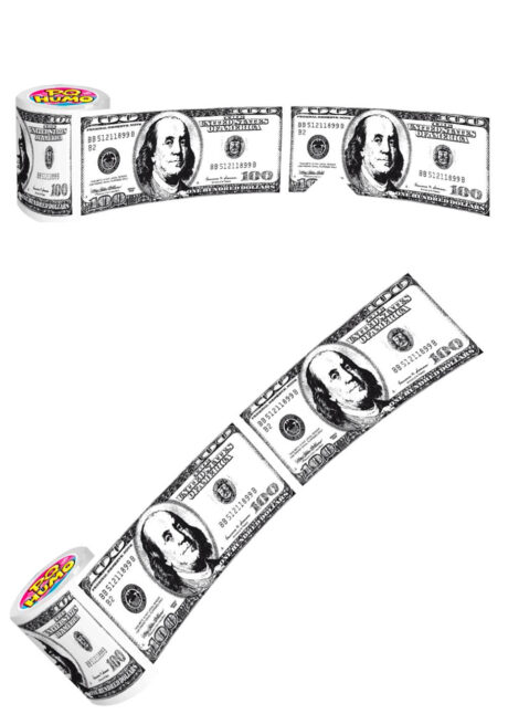 papier toilette dollars, dollars papier toilette, farce et attrape, Papier Toilette Dollars, Imprimé Billets de 100 dollars
