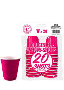 shooters, verres à shots, gobelets shot, original cup, red cup