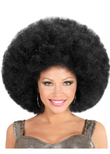 perruque afro, perruque disco, perruque