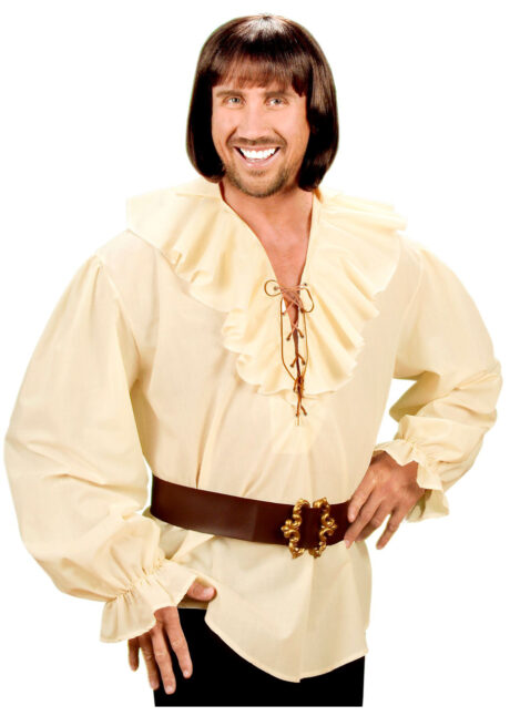 chemise pirate, chemise renaissance, chemise médiévale, chemise époque, Chemise Pirate, Aubergiste Médiéval, Renaissance, Ivoire