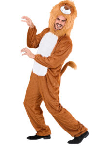 déguisement de lion adulte, costume de lion pour adulte, déguisement lion homme, Déguisement de Lion, Combinaison Capuche Fourrure