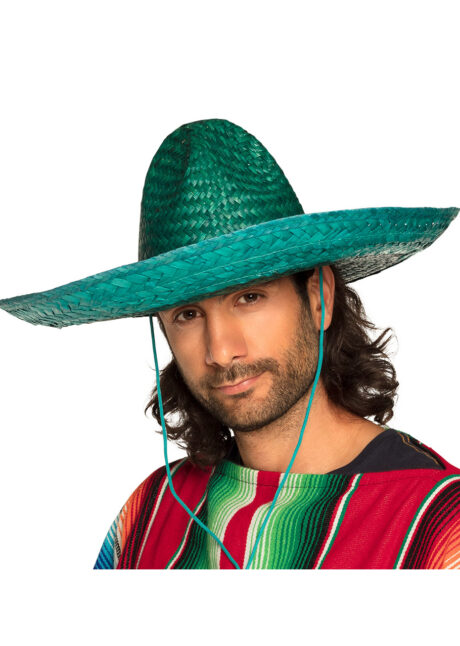 sombrero mexicain, chapeau mexicain, sombrero en paille, Sombrero Mexicain Santiago