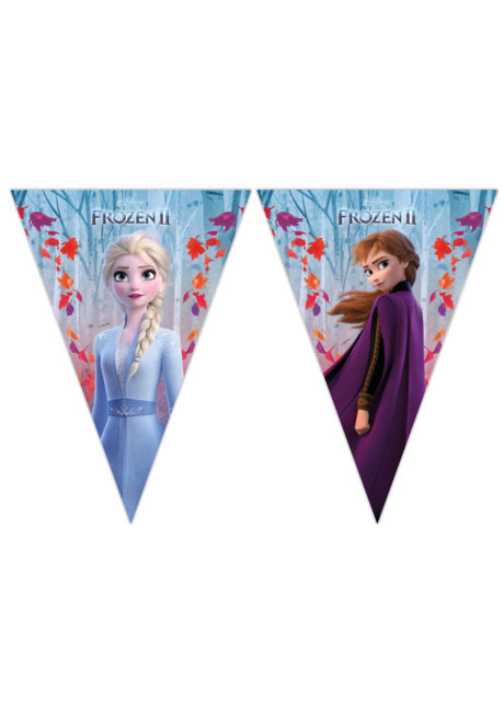 guirlande reine des neiges, guirlande fanions frozen, décorations reine des neiges, Guirlande Fanions Reine des Neiges