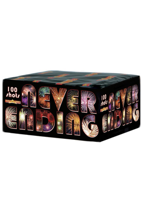 feu d'artifice pour particulier, achat feux d'artifice, feux d'artifices pour jardin, feu d'artifice automatique, Feu d’Artifice Automatique, 100 Coups, 1 mn 30, Never Ending