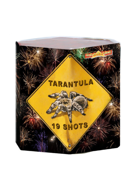 feu d'artifice pour particulier, achat feux d'artifice, feux d'artifices pour jardin, feu d'artifice automatique, Feux d’Artifices Compacts, Tarantula