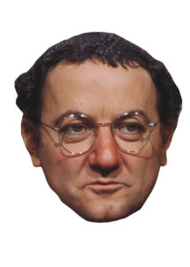 masque Coluche, masque célébrités, Masque de Coluche