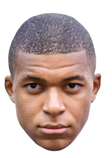 masque kylian mbappé, masque de mbappé, coupe du monde 2018, masque de footballeur, Masque de Kylian Mbappé