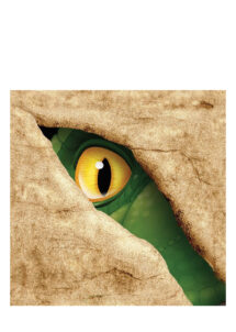 serviettes en papier, serviettes dinosaures, serviettes jetables anniversaires dinosaure