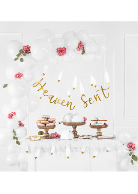 assiettes blanches et dorées, assiettes mariage, assiettes blanches baby shower, vaisselle jetable baby shower, assiettes en carton, vaisselle jetable, Vaisselle Blanche, Assiettes Blanches et Liseré Or