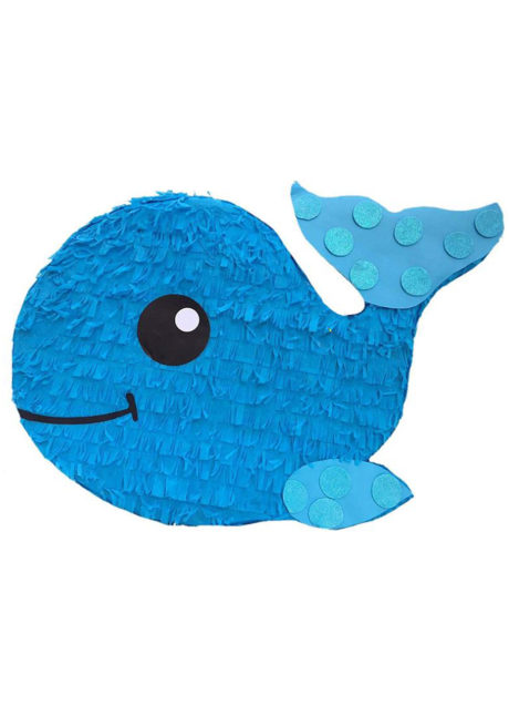 pinata, pinata mexicaine, pinata d'anniversaire, pinata pour anniversaire, pinata baleine, Pinata Baleine Bleue