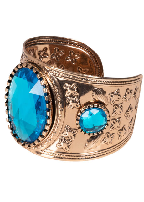 bracelet manchettes, bracelet bronze, bracelets déguisement cleopatre, bijoux cléopatre pas cher, bracelet romain pas cher, bijoux de déguisement pas cher, bracelet ORIENTAL, Bracelet Manchette en Métal Doré, Topaze