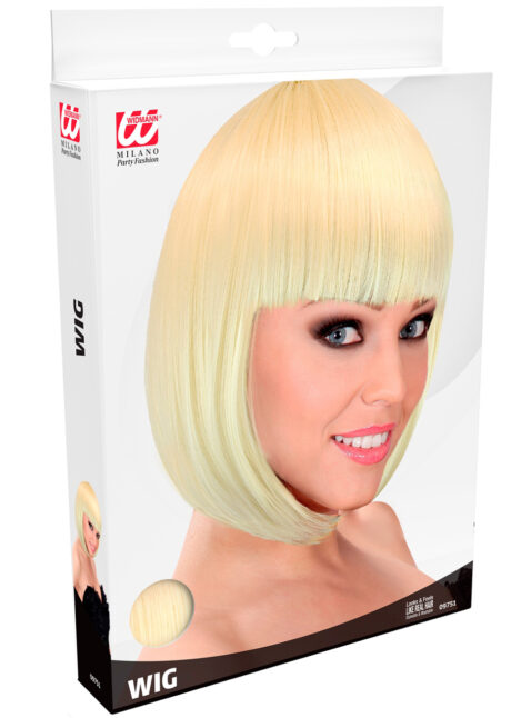 perruque blonde qualité supérieure, perruque carré blond, perruque blonde carré pour femme, Perruque Loulou, Carré Blond