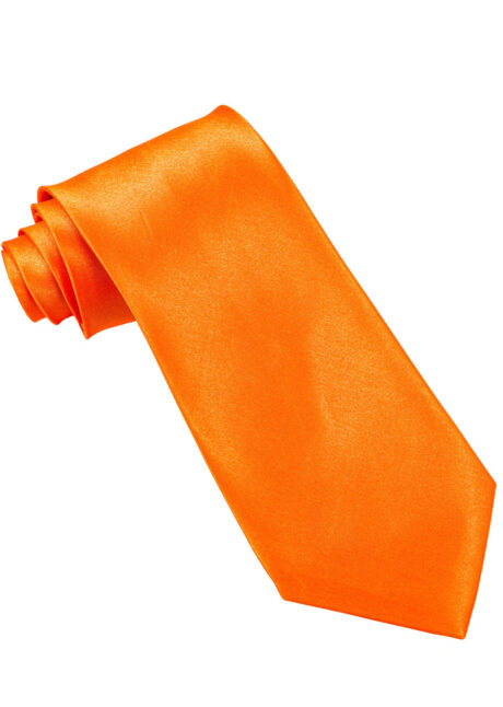 cravate orange fluo, cravate orange, cravate fluo, Cravate Fluo, Orange