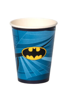 gobelets Batman, vaisselle Batman, anniversaire enfant Batman, décorations Batman