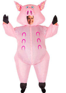 déguisement drôle, déguisement gonflable, déguisement cochon, costume de cochon gonflable