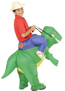 costume gonflable, déguisement gonflable pour enfant, déguisement gonflable dinosaure