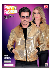 blouson paillettes, veste paillettes, bombers paillettes, paillettes dorées sequins, veste disco