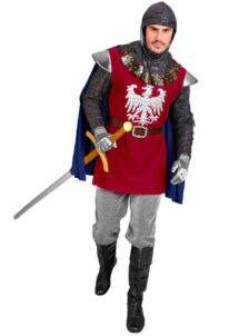 déguisement chevalier adulte, costume de chevalier homme, déguisement médiéval homme