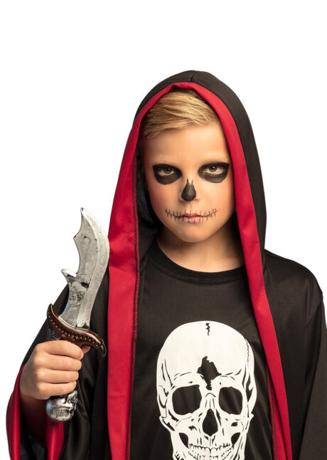 faux couteau, poignard Halloween, Couteau Poignard, Skull Master
