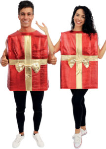 déguisement de cadeau, déguisement de paquet cadeau, déguisement de Noël, déguisement humour