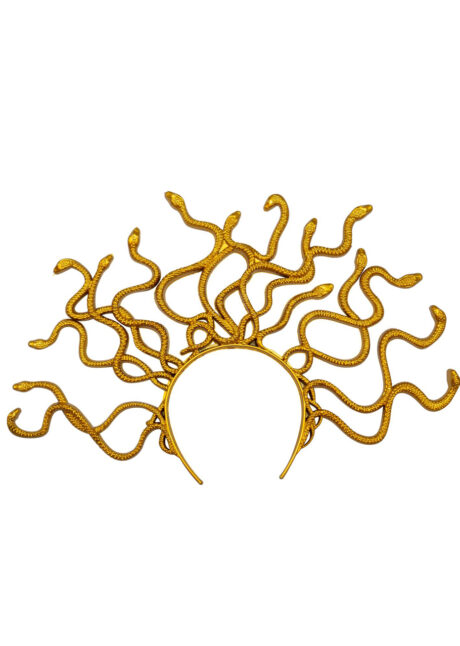 serre-tête Medusa, coiffe de Medusa, serre-tête serpents, Coiffe Medusa, Serre-Tête Serpents Dorés